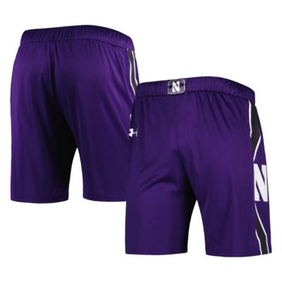 NCAA Under Armour Northwestern Wildcats Logo Replica Basketball Shorts