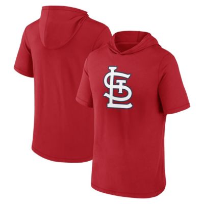 MLB Fanatics St. Louis Cardinals Short Sleeve Hoodie T-Shirt