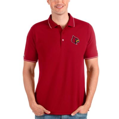 NCAA Louisville Cardinals Affluent Polo