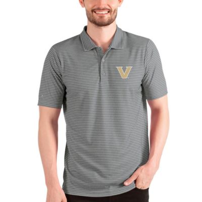 NCAA Steel/White Vanderbilt Commodores Esteem Polo