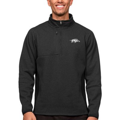 NCAA Arkansas Razorbacks Course Quarter-Zip Pullover Top