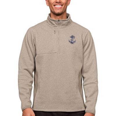 Navy Midshipmen NCAA Course Quarter-Zip Pullover Top