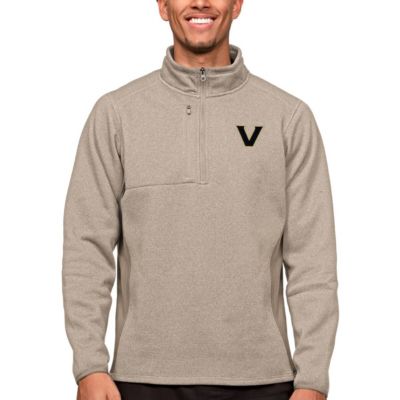 NCAA Vanderbilt Commodores Course Quarter-Zip Pullover Top