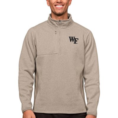 NCAA Wake Forest Demon Deacons Course Quarter-Zip Pullover Top