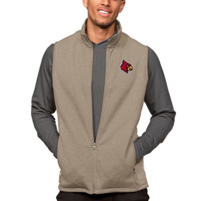 NCAA Louisville Cardinals Course Full-Zip Vest