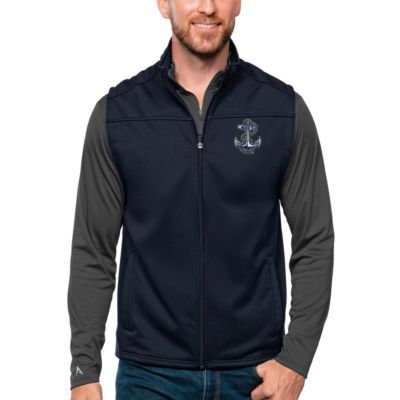 Navy Midshipmen NCAA Links Full-Zip Golf Vest