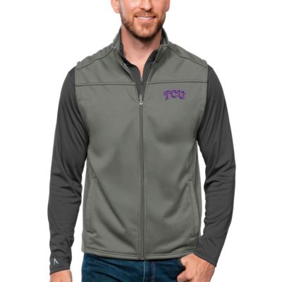 NCAA TCU Horned Frogs Links Full-Zip Golf Vest