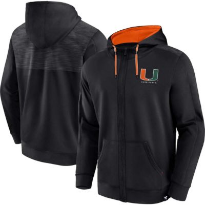 Miami (FL) Hurricanes NCAA Fanatics Miami Hurricanes Power Index Full-Zip Hoodie