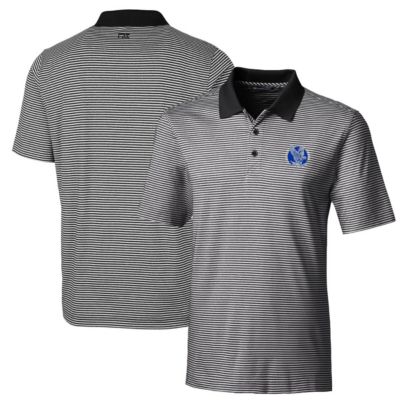 NCAA Air Force Falcons Big & Tall Forge Tonal Stripe Stretch Polo