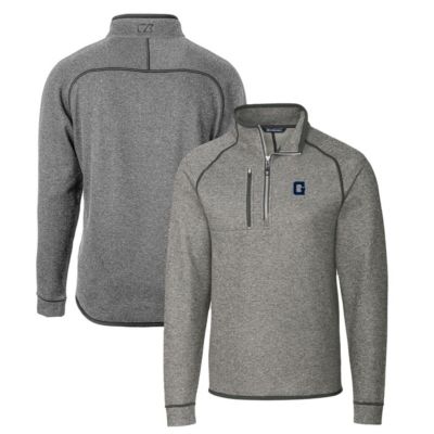 NCAA Georgetown Hoyas Mainsail Sweater-Knit Big & Tall Half-Zip Pullover Jacket