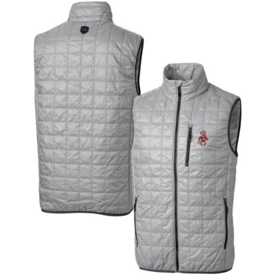 NCAA Washington State Cougars Team Logo Big & Tall Rainier PrimaLoft Eco Insulated Full-Zip Puffer Vest