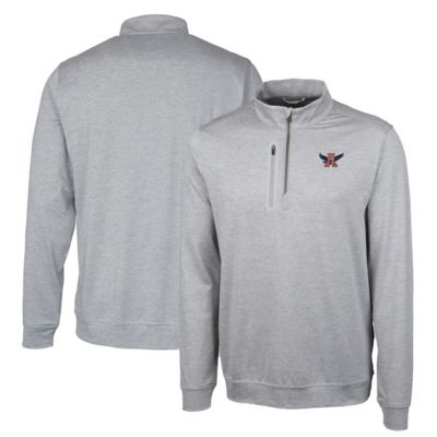 NCAA Auburn Tigers Vault Big & Tall Stealth Quarter-Zip Pullover Top