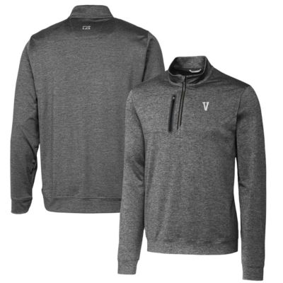 NCAA Villanova Wildcats Vault Big & Tall Stealth Quarter-Zip Pullover Top