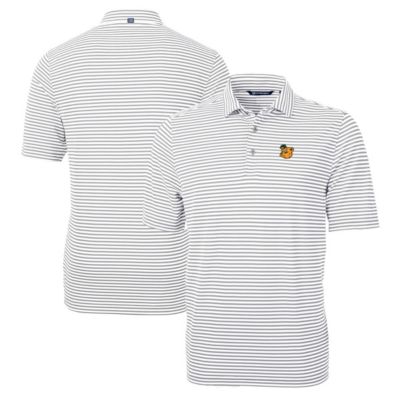 NCAA Baylor Bears Big & Tall Team Logo Virtue Eco Pique Stripe Recycled Polo