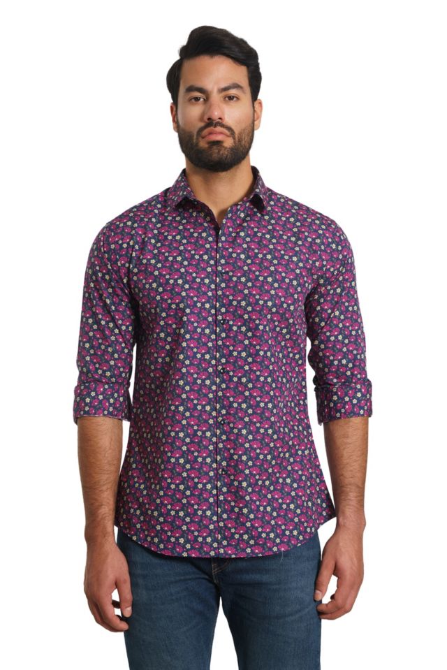 NAVY FLORAL