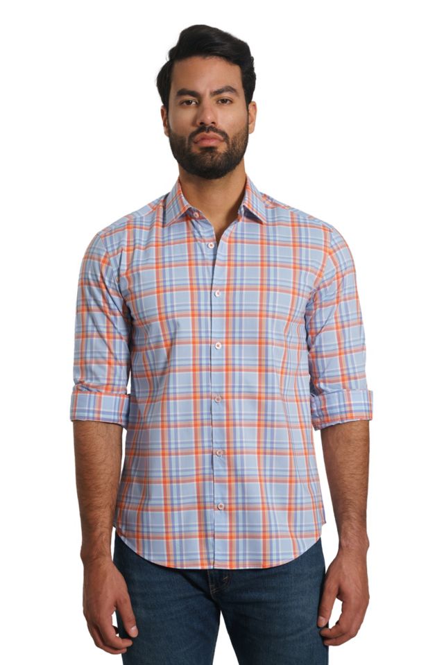 BLUE PLAID