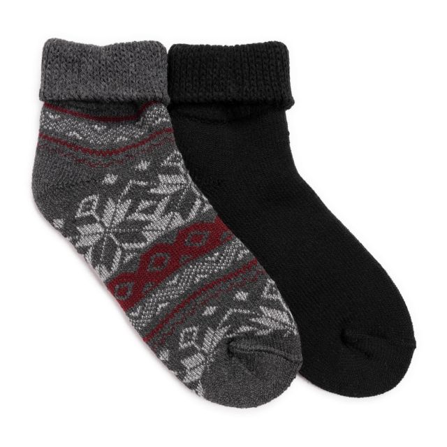 Grey/Burgundy
