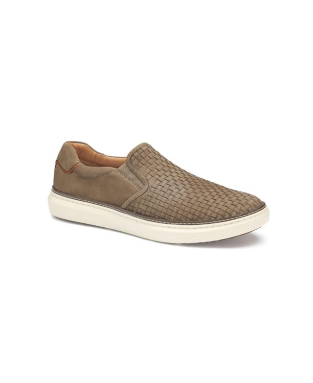 Taupe Woven Tumbled Nubuck