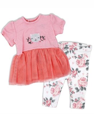 Baby Girls Cat Tutu Dress Set