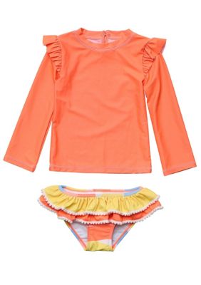 Good Vibes LS Ruffle Set