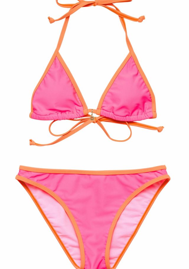 Snapper Rock Snapper Rock Sunset Sorbet Teen Triangle Bikini | Belk