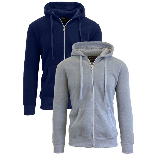 Navy - Heather Grey