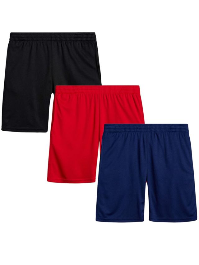 Black & Navy & Red