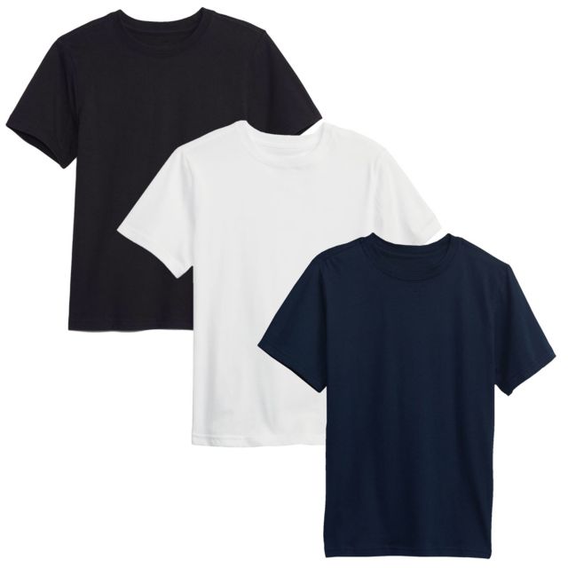 Black-Navy-White