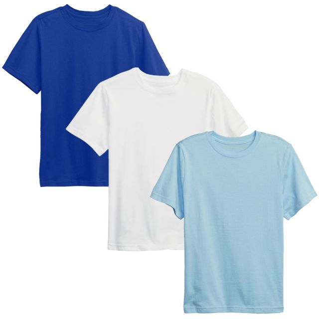 Light Blue-Royal-White