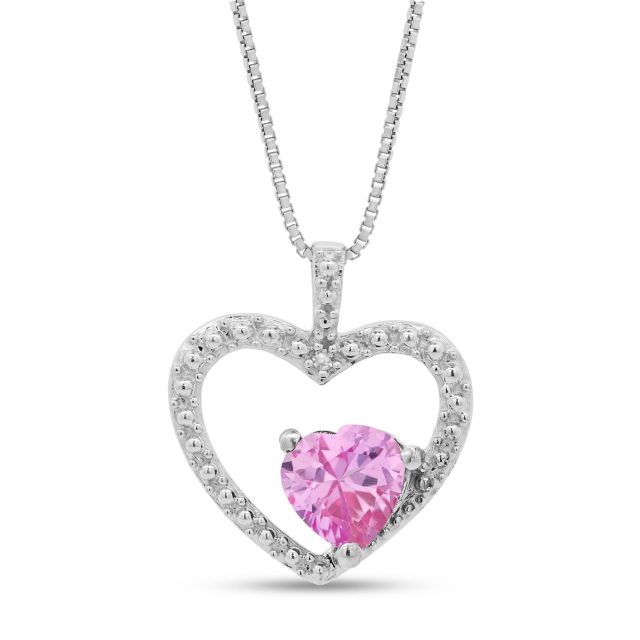 Created Pink Sapphire