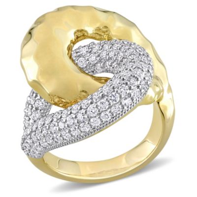 2 ct. t.w. Diamond Swirl Ring 14K Yellow Gold