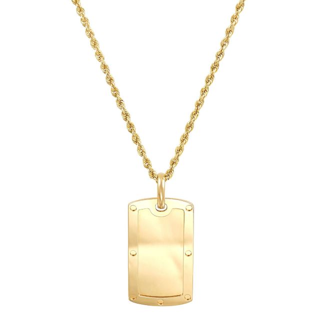 14K Yellow Gold