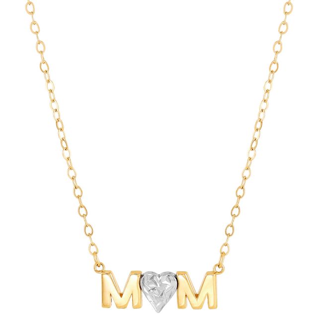10K Yellow and White Gold