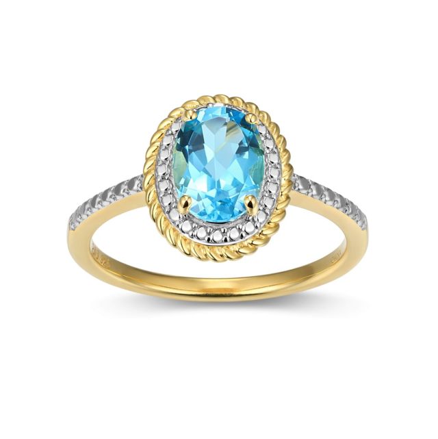 December Blue Topaz