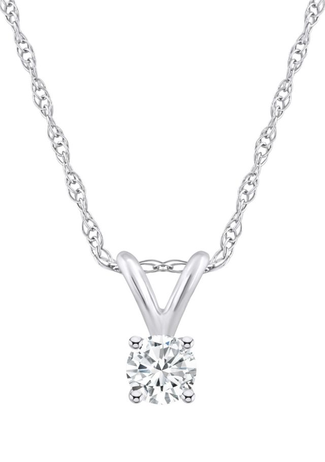 14K White Gold