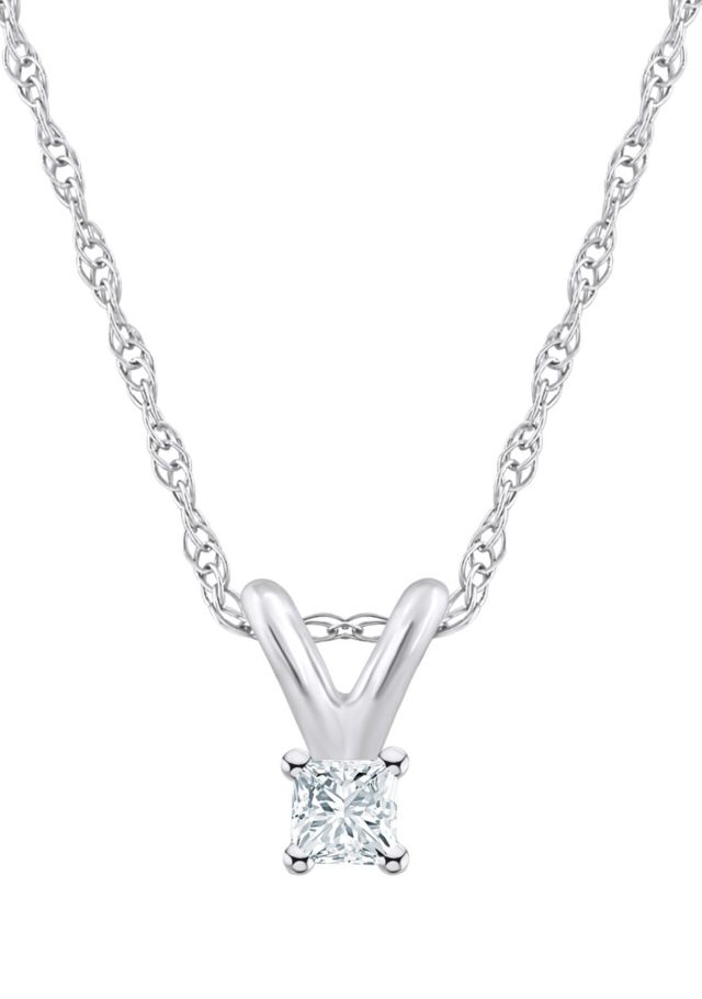 14K White Gold