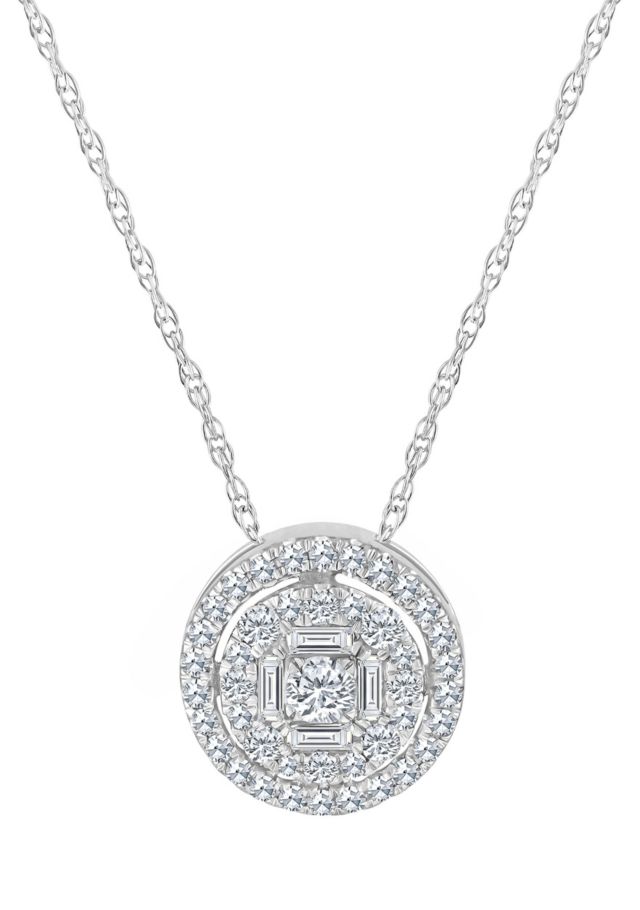 14K White Gold