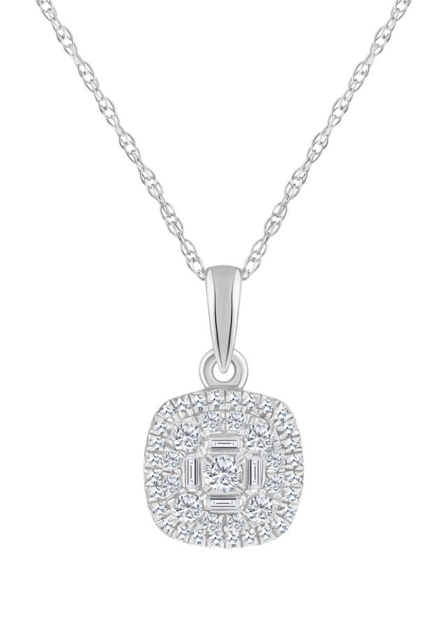 14K White Gold