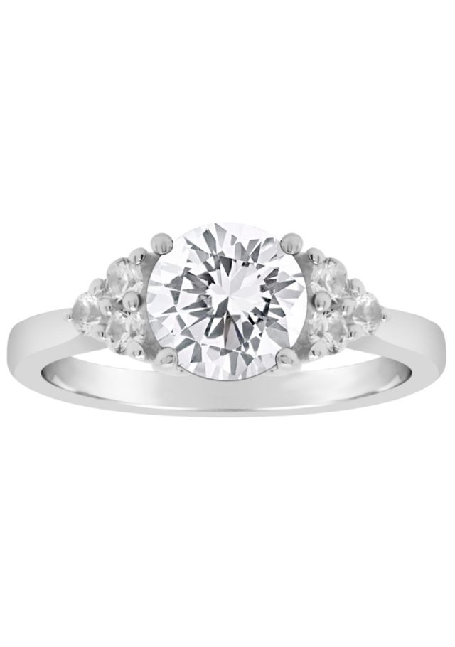 Created White Sapphire