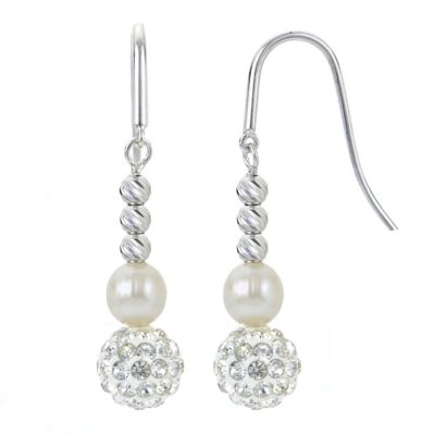 Sterling Silver Freshwater Pearl Earring