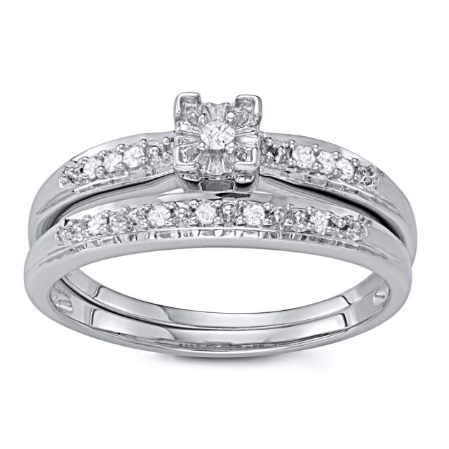 Rhodium Plated Sterling Silver