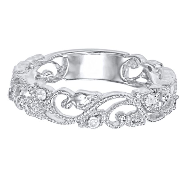 Rhodum Plated Sterling Silver