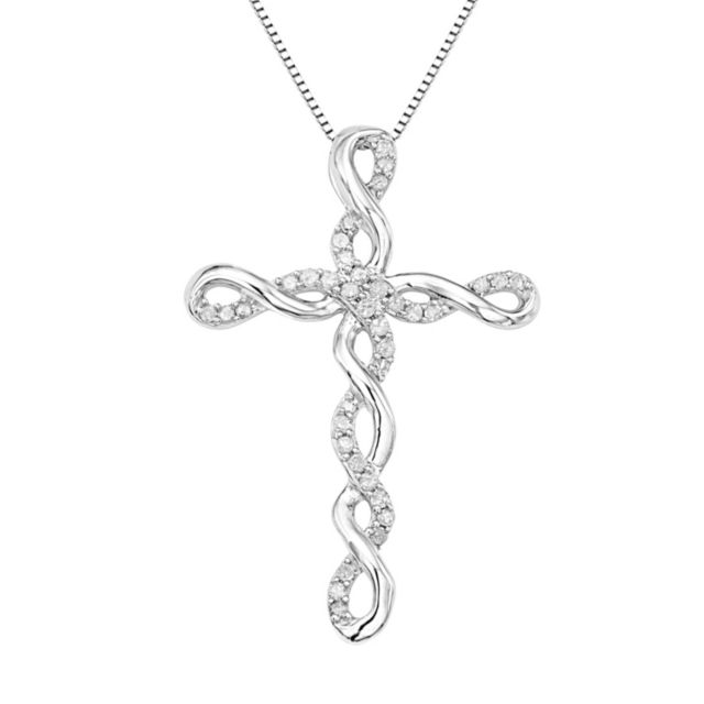 Rhodium Plated Sterling Silver