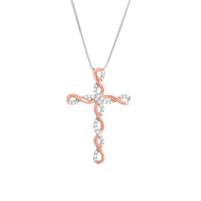 Rose Gold Plated Sterling Silver