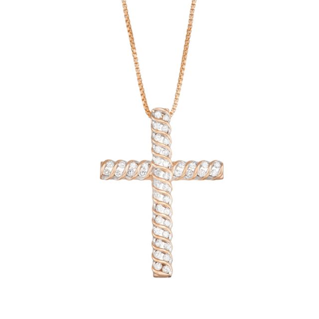 Rose Gold Plated Sterling Silver