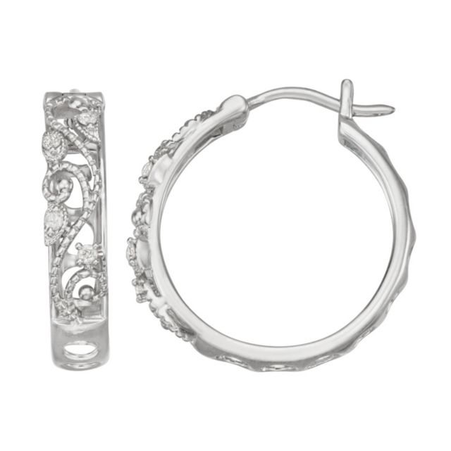 Rhodium Plated Sterling Silver