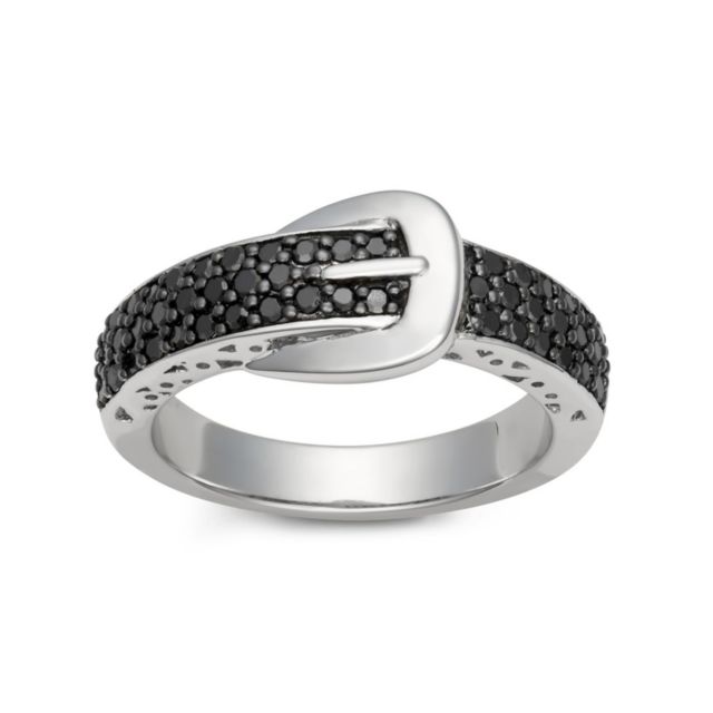 Rhodium Plated Sterling Silver