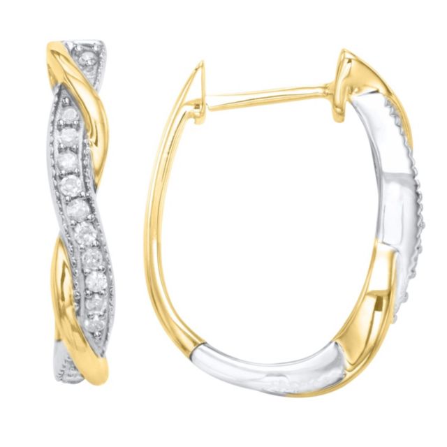 Yellow Gold Plated Sterling Silver