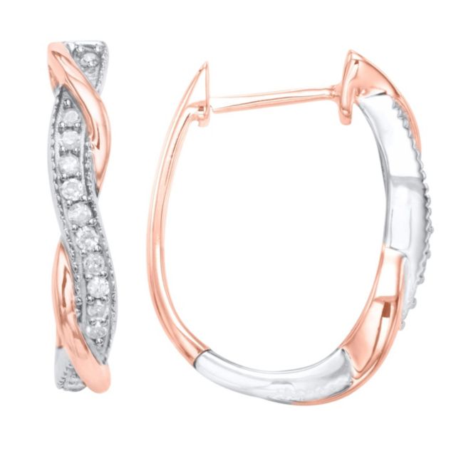 Rose Gold Plated Sterling Silver