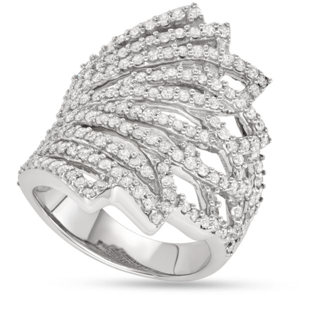 Rhodium Plated Sterling Silver
